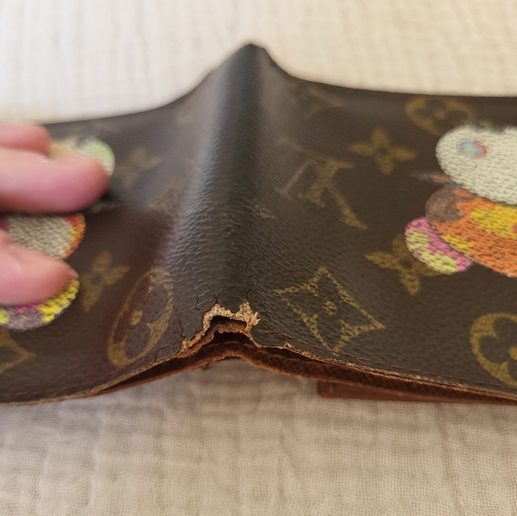 Vintage Louis Vuitton Monogram Takashi Murakami Panda Marco Wallet - Picture 11 of 12
